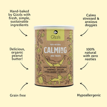 Gizzls - 100% Natural Calming Dog Treats